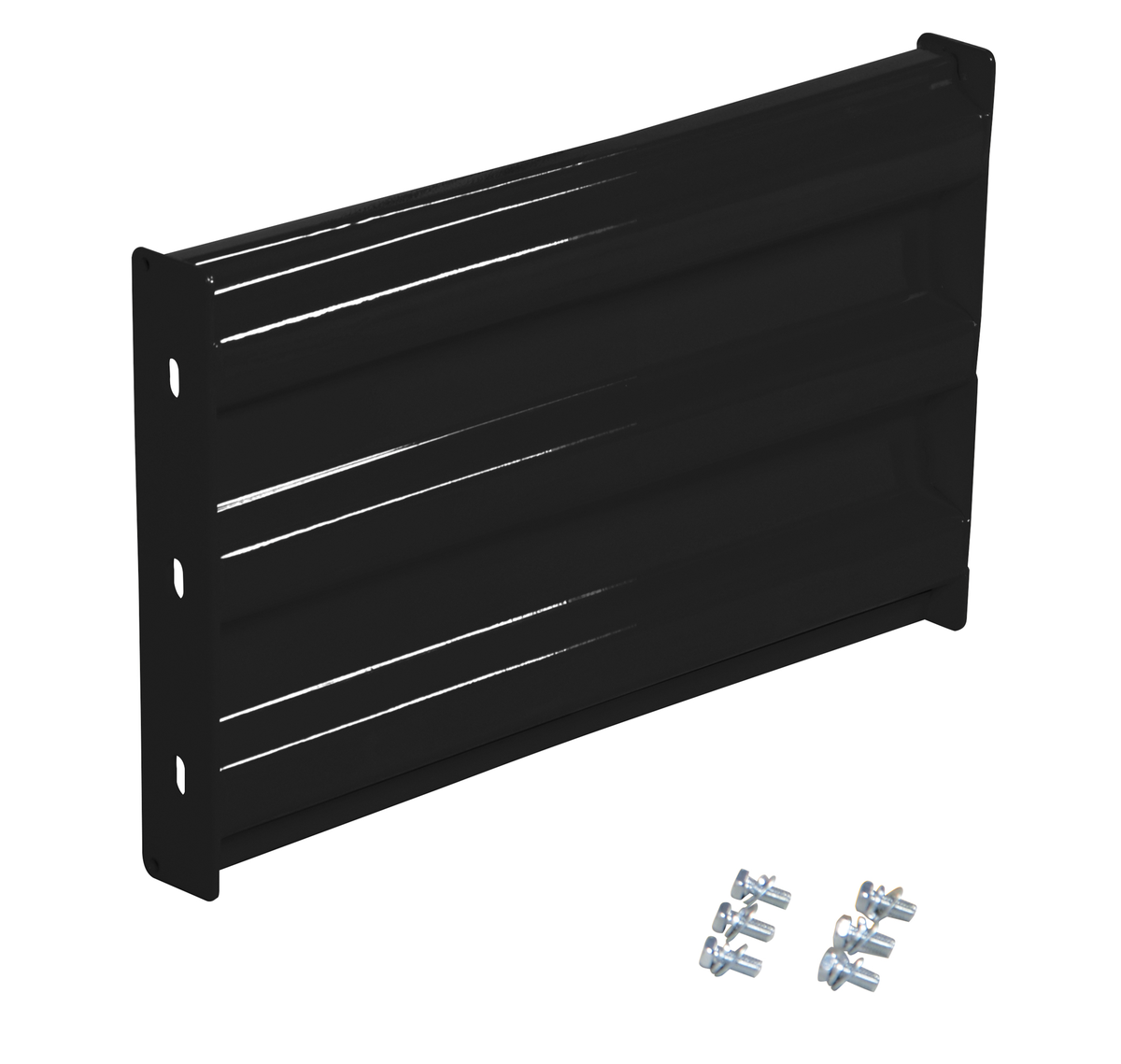VESTIL GR-F3R-BO-2-BK Bolt-On Style Guard Rail 2 Ft Black | CY7MFP