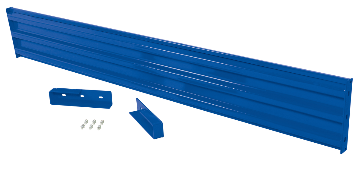 VESTIL GR-F3R-DI-10-BU Drop-In Style Guard Rail 10 Ft Blue | CY7KQK
