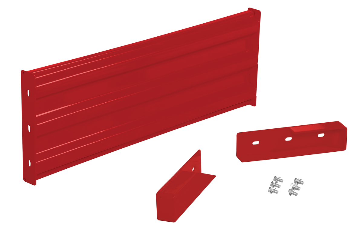 VESTIL GR-F3R-DI-4-RD Drop-In Style Guard Rail 4 Ft Red | CY7MFC