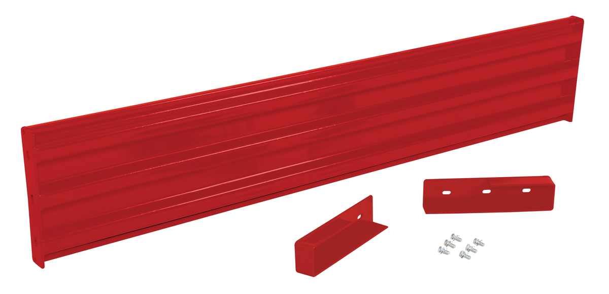 VESTIL GR-F3R-DI-7-RD Drop-In Style Guard Rail 7 Ft Red | CY7LAT