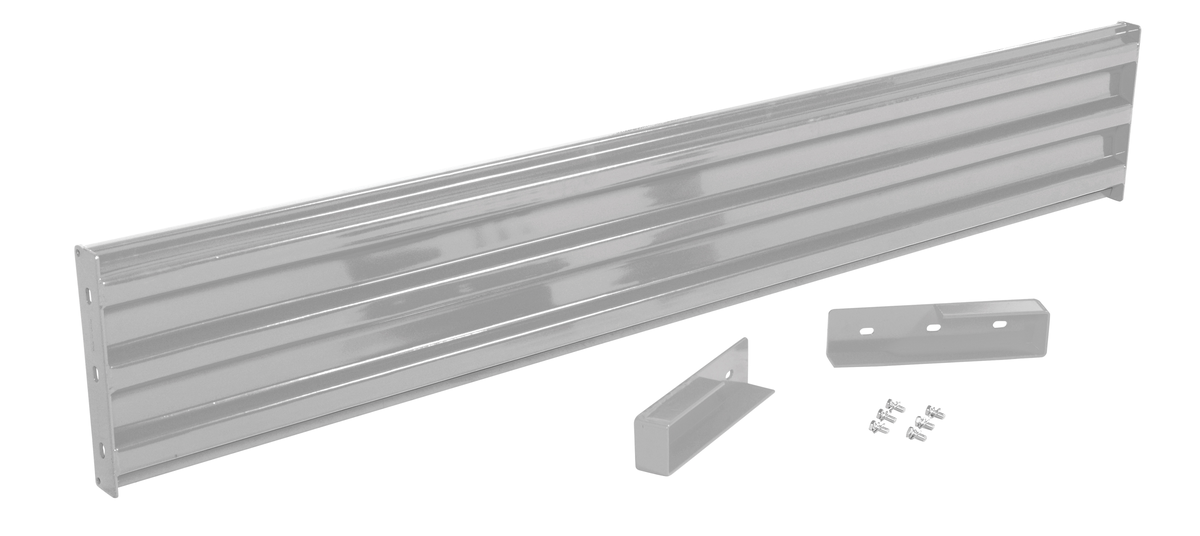 VESTIL GR-F3R-DI-9-SL Drop-In Style Guard Rail 9 Ft Silver | CY7MJC