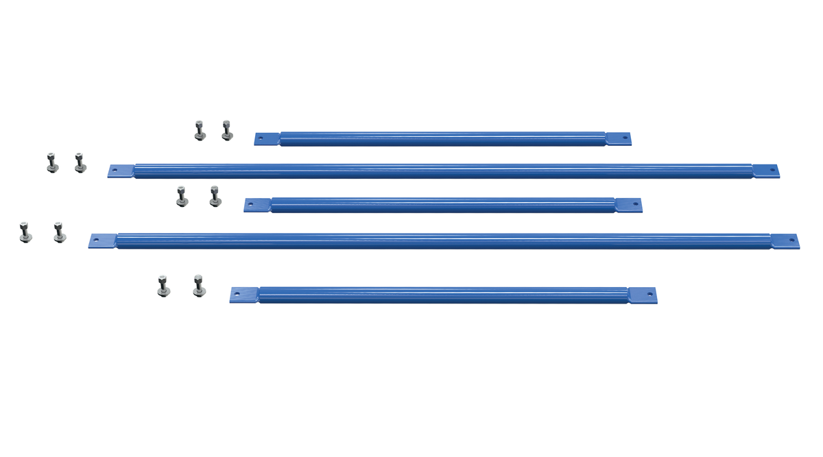 VESTIL HBS-10123 Structural Cantilever Brace Set, 36.8 Inch x 144 Inch Size | AG7TUB