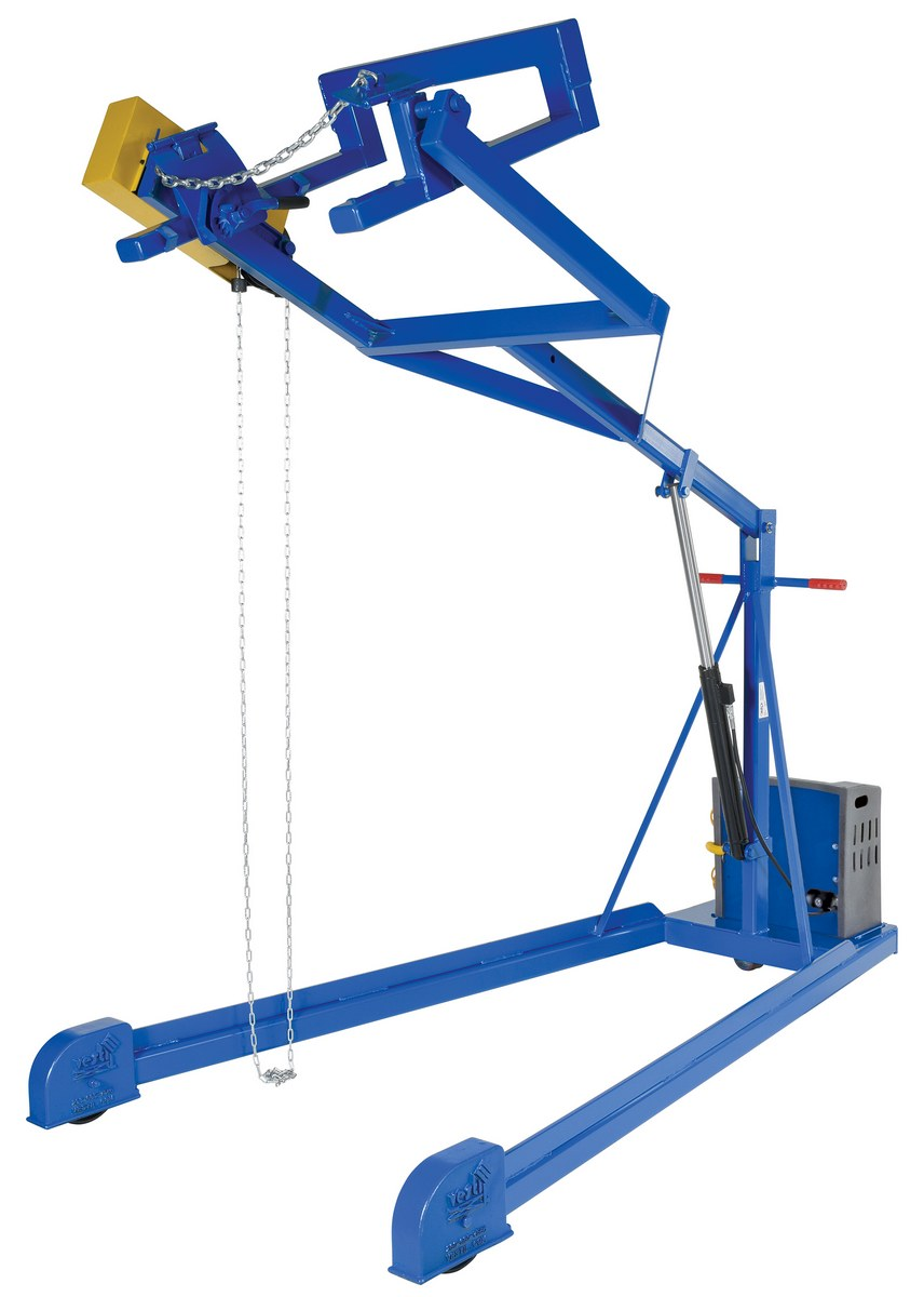 VESTIL HDC-450-72-DC Hydraulic Drum Stacker, DC Power, 72 Inch Height | AG8CVA