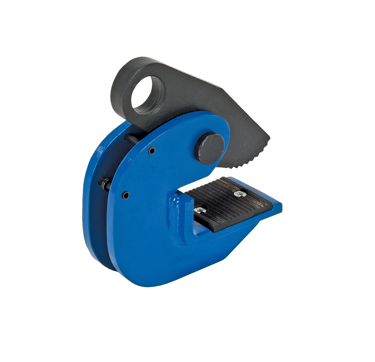 Steel Horizontal Plate Clamp 2000 lb Capacity, Blue