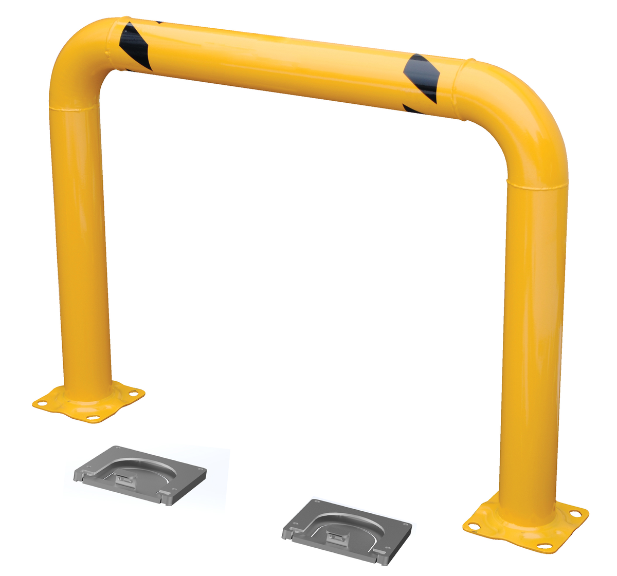 VESTIL HPRO-RF-48-36-4 Removable High Profile Rack Guard, 48 Inch x 36 Inch Size | AG7UJB