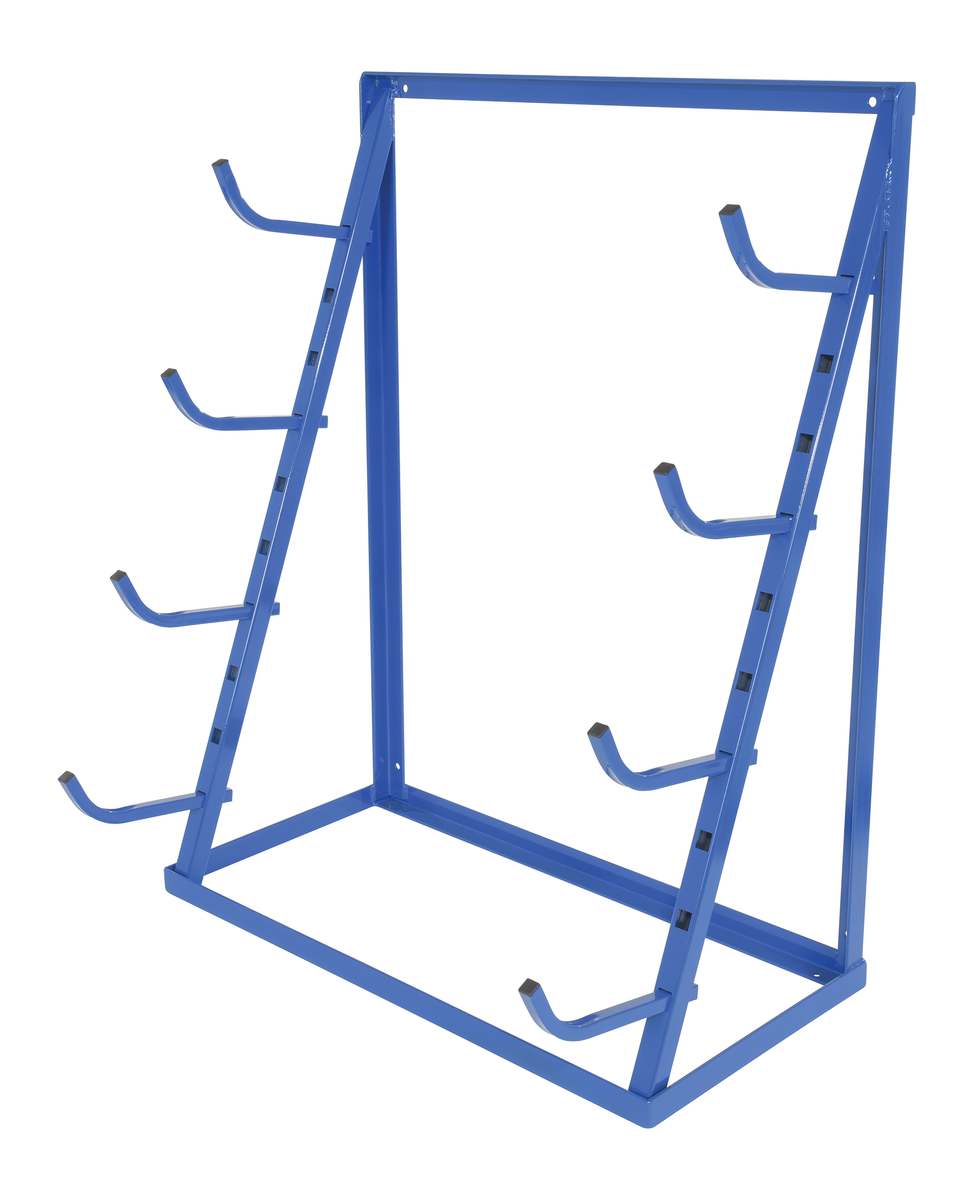 Steel Horizontal Storage Rack 48 Inch Usable Width 250 lb Capacity, Per Arm Blue