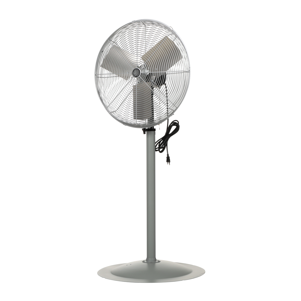 VESTIL ICRF-24-P Pedestal Circulator Fan, 27 Inch x 27 Inch x 65.5 Inch Size | AG7UNR
