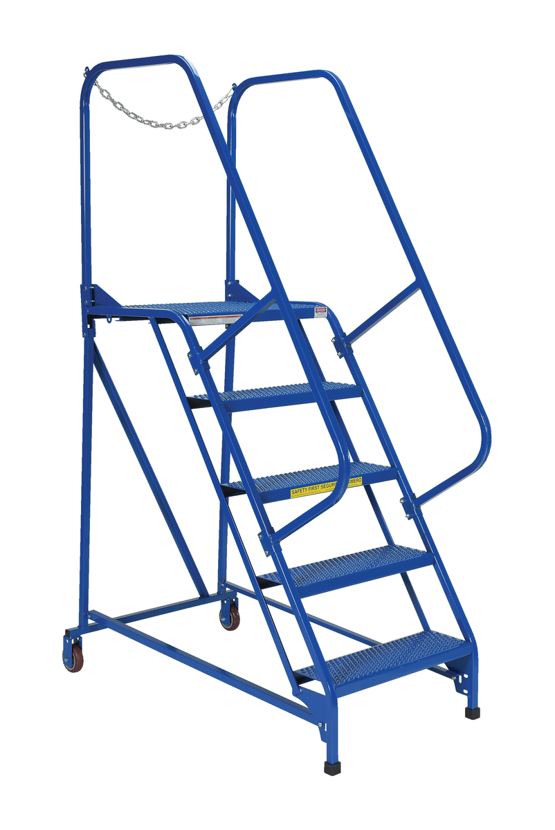 VESTIL LAD-MM-5-P Maintenance Ladder, 5 Step, Perforated, Steel | AG7VAW