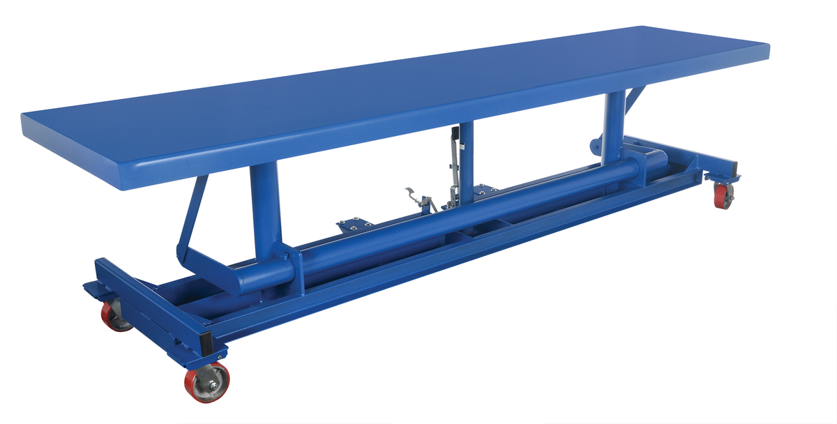 VESTIL LDLT-20120 Long Deck Cart, 120 Inch Overall L | CY7KRX