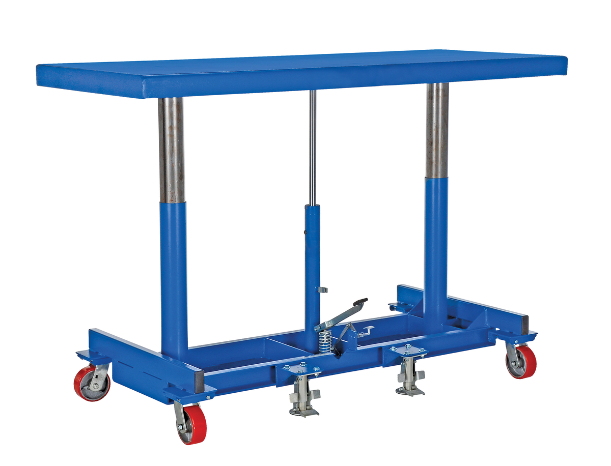 VESTIL LDLT-2060 Long Deck Cart, 60 Inch Overall L | CY7LWV