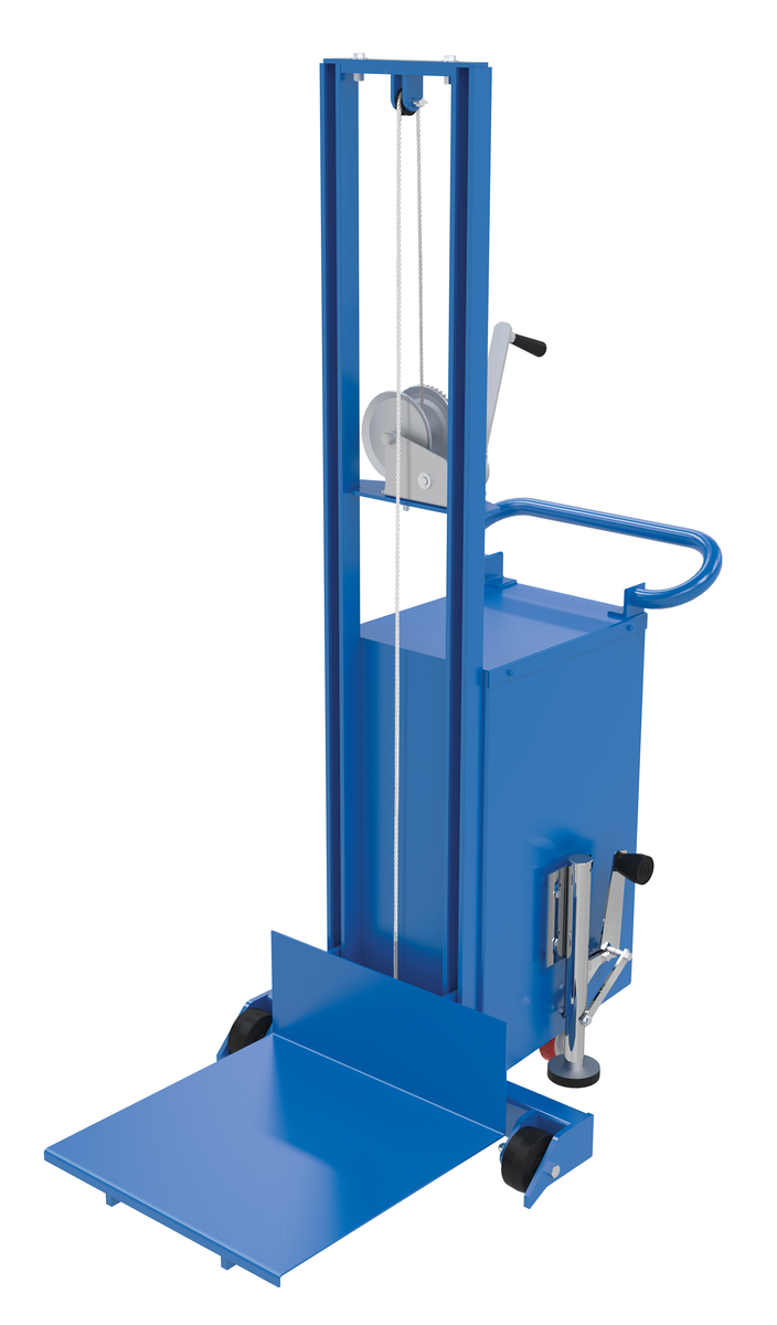 Steel Counter Balanced Lite Load Lift 300 lb Capacity, Blue