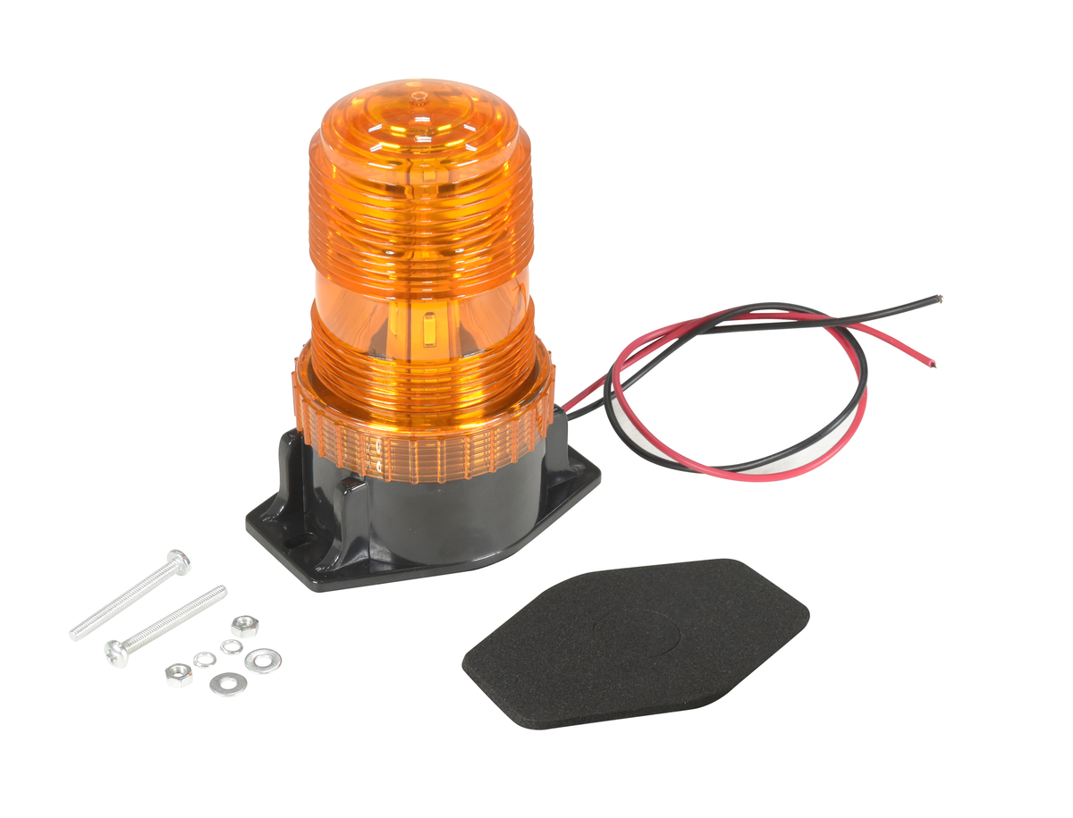 VESTIL LT-RC5-FSL-AM ROUND FLASHING AMBER LIGHT | CY7LNQ