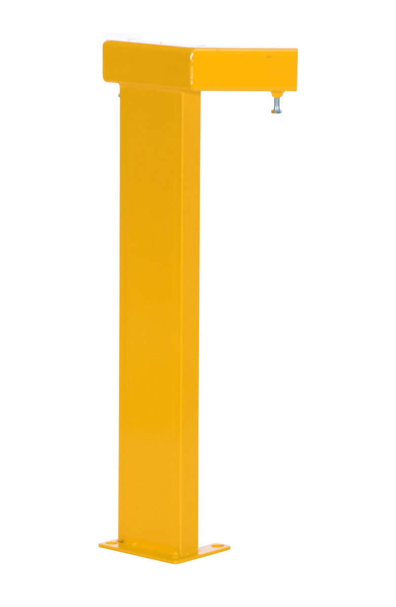 VESTIL MG-CP-36-1 Modular Guard, System Corner Post 1 Rail, Yellow | AG7WCY