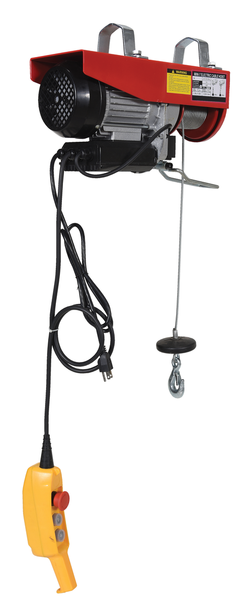 VESTIL MINI-7 Mini Cable Hoist, 750 Lb. Capacity | CE3EGP