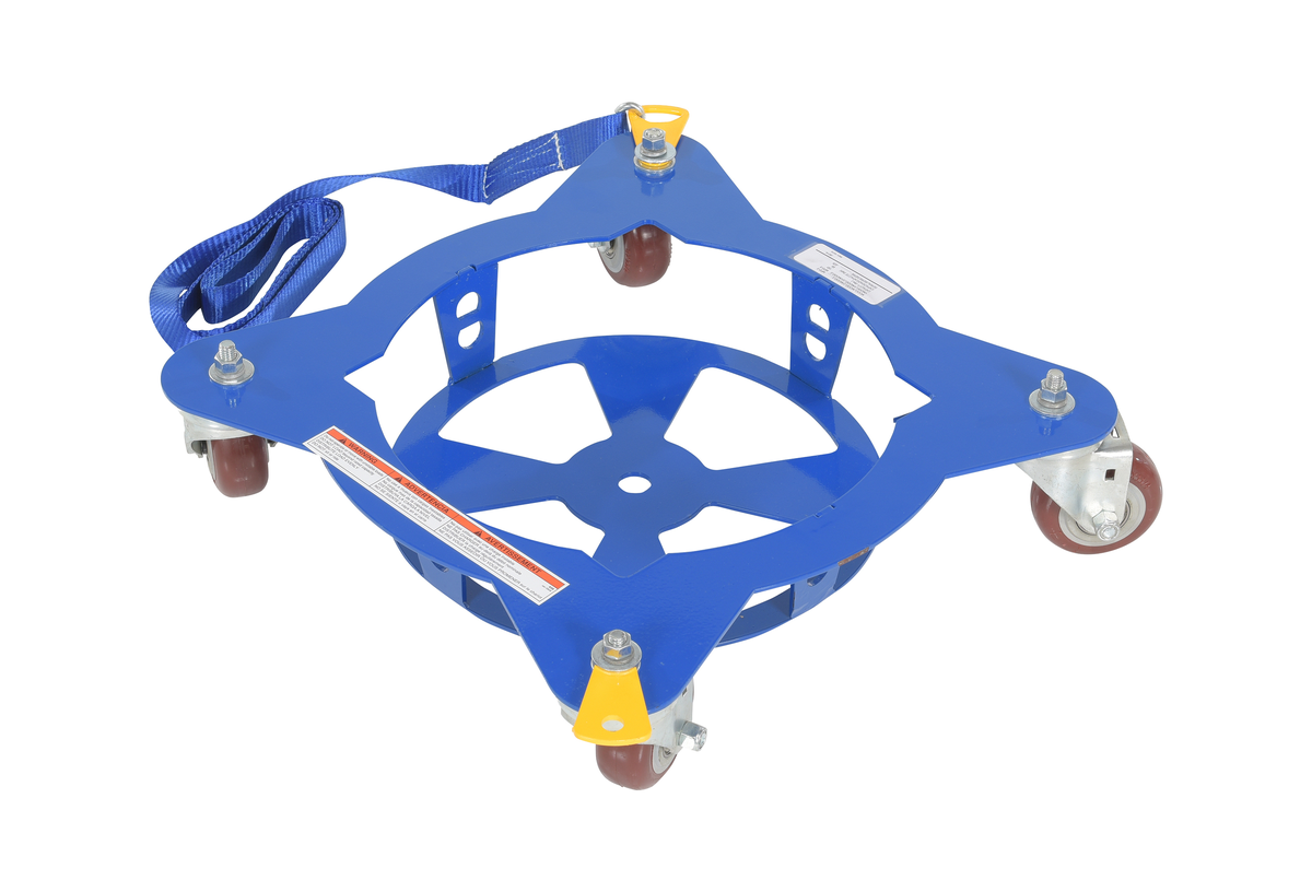 VESTIL MPD-5 Multi Pail Dolly With Pull Strap, 150 Lb. Capacity | AG7WEY