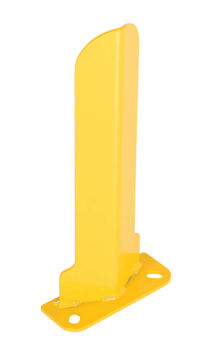 VESTIL NPG4-18 Steel Low Profile Rack Guard, 3 x 8 x 17-7/8 Inch Size, Yellow | AG7WMA
