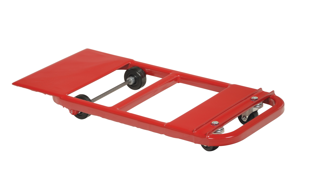 VESTIL NPL-21 Nose Plate Dolly, 600 Lb. Capacity, 32 Inch x 15 Inch Size | AG7WMH