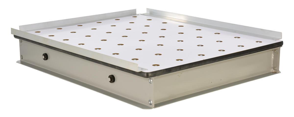 VESTIL POPUP-4048 Ball Transfer Platform, 48 Inch x 40 Inch x 8-3/4 Inch Size, 250 Lb. Capacity, Blue | AG8CUA