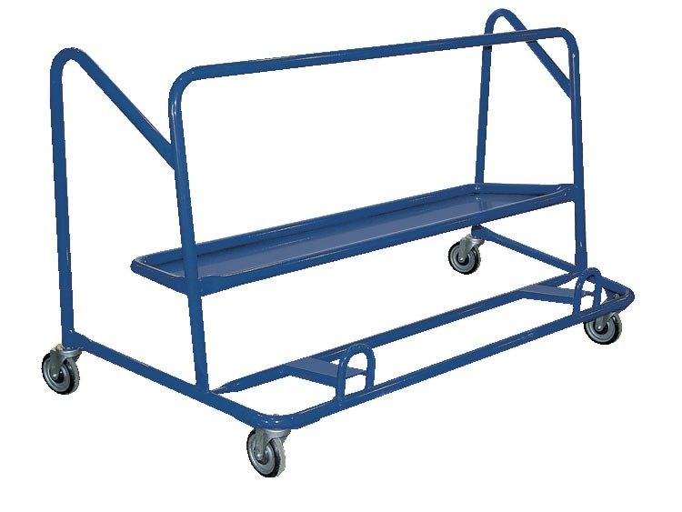 Steel Nestable Panel Cart 31-1/4 x 73 x 37-3/16 Inch 2000 lb Capacity, Blue