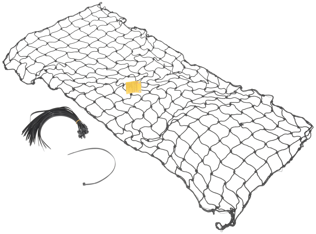 VESTIL PRN-111-4 Nylon Pallet Rack Netting, 111 Inch x 48 Inch Size | AG7XNW 38UU88