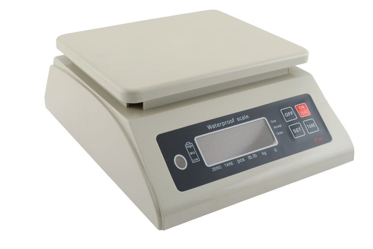 VESTIL PTDSC-66 Plastic Parts Scale, 66 Lb. Capacity | AG7XRW