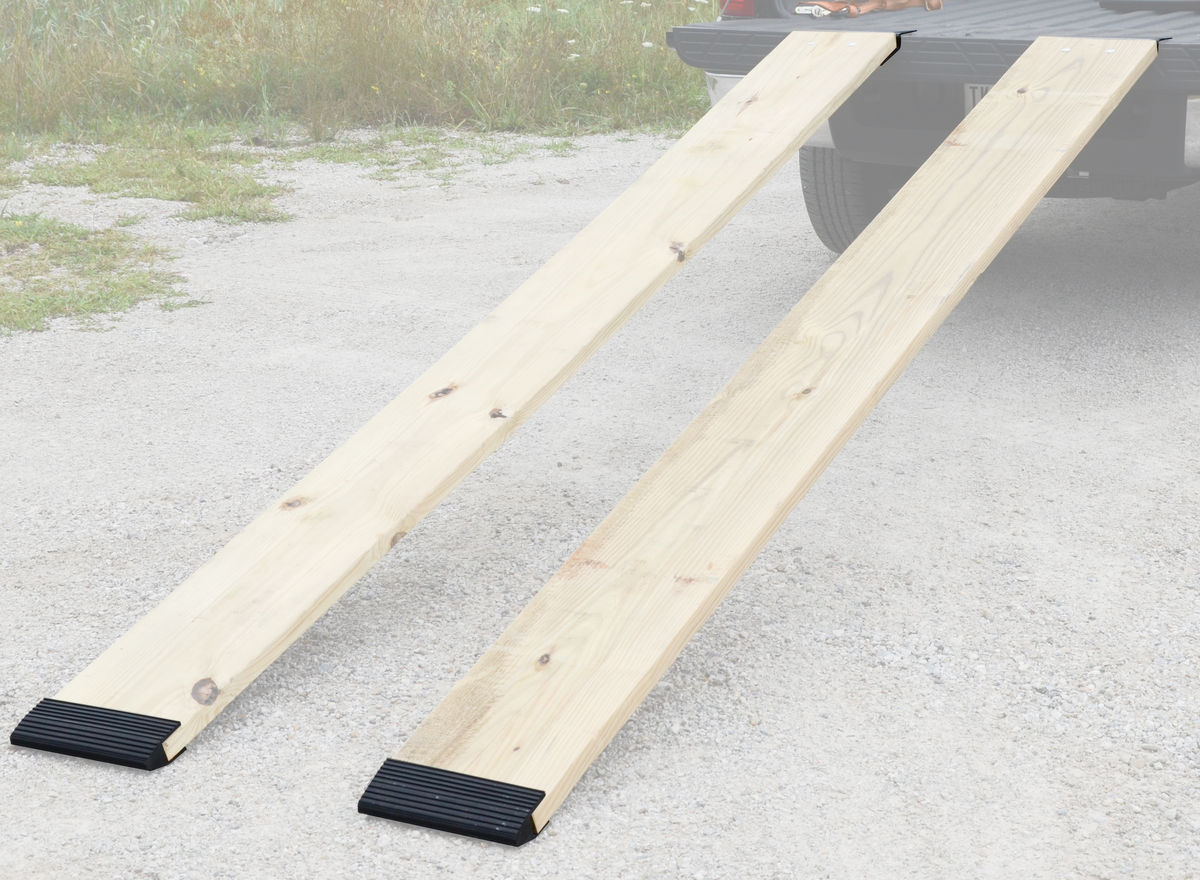VESTIL RK-12 Wooden Ramp Kit, 12 Inch Size | AG7XZH