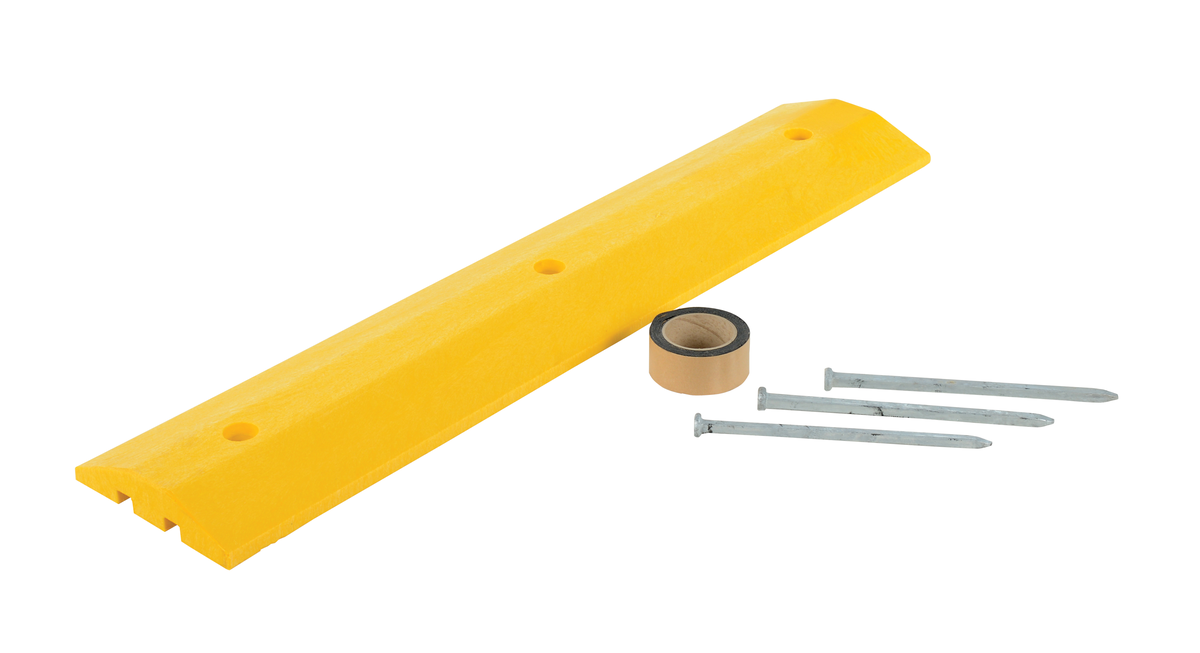 VESTIL SBA-48 Speed Bump, Asphalt Hardware, 48 x 10 x 2 inch size | AG7YGD