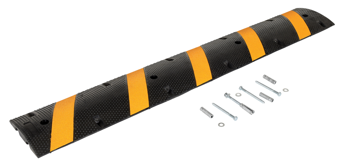 VESTIL SBRY-72-C Speed Bump, Heavy Duty Concrete, 72 Inch Size | AG7YJZ