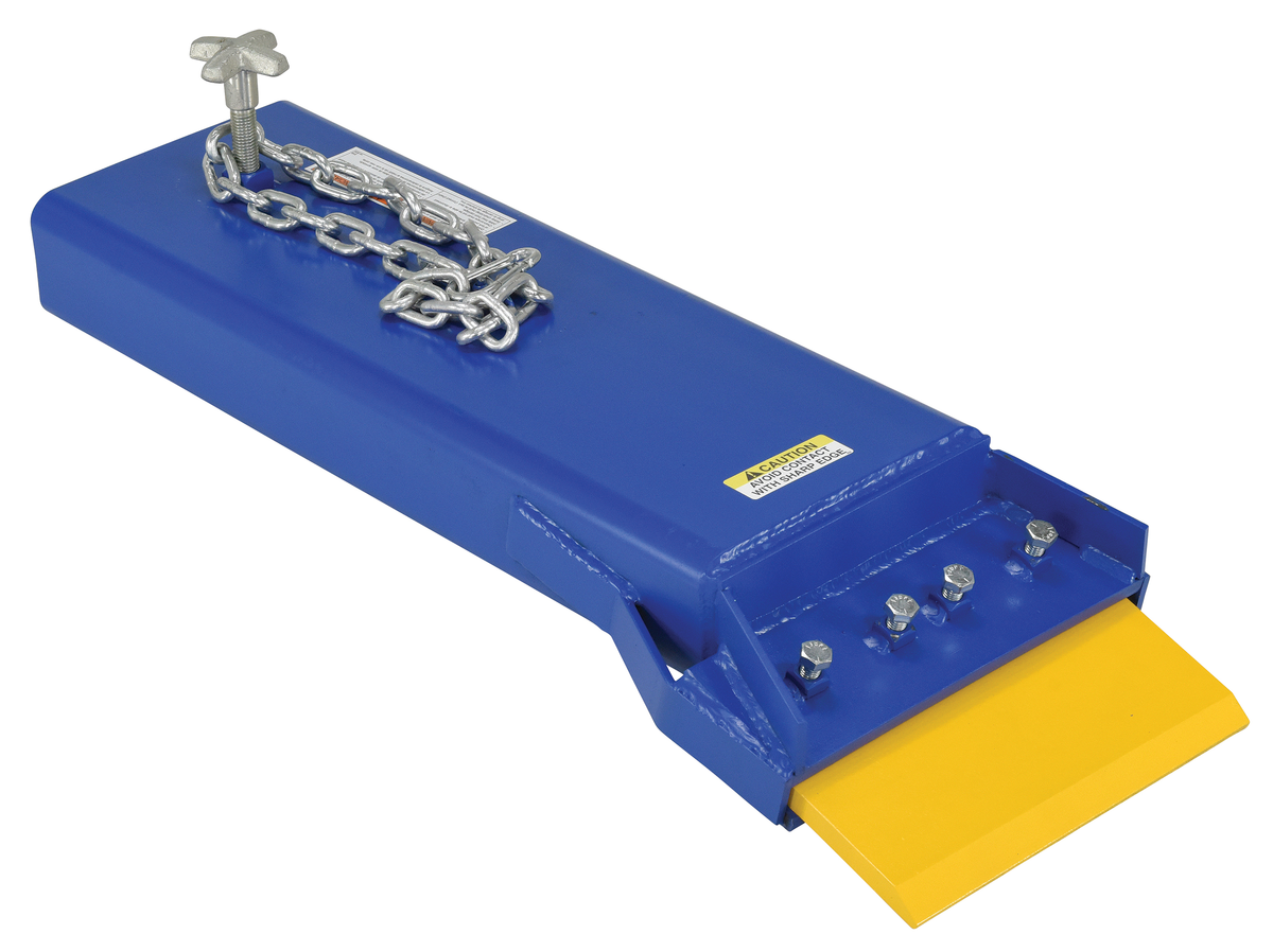 VESTIL SCRAPE-1 Fork Truck Floor Scraper, 12 Inch Blade | AG7YMC