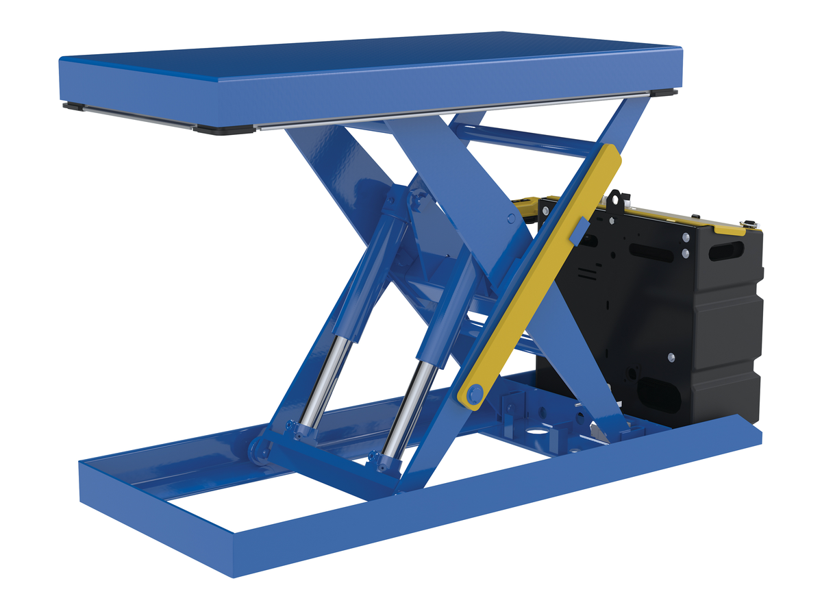 VESTIL SCTAB-2000-2040-AC Scissor Lift Table, 20 x 40 Inch Size, 2000 Lb. Capacity, AC | CE3EVQ