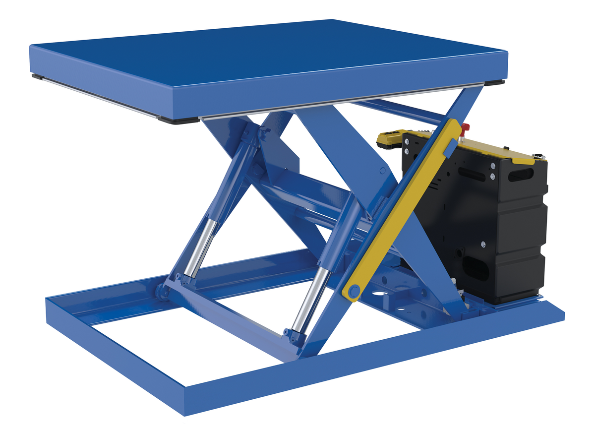 VESTIL SCTAB-2000-3240-DC Scissor Lift Table, 32 x 40 Inch Size, 2000 Lb. Capacity, 12 VDC | CE3EVV
