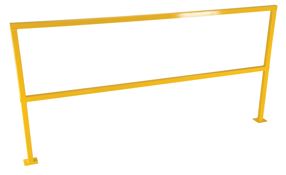 VESTIL SQ-84 Square Safety Handrail, Steel, 84 Inch Size | AG7ZHQ
