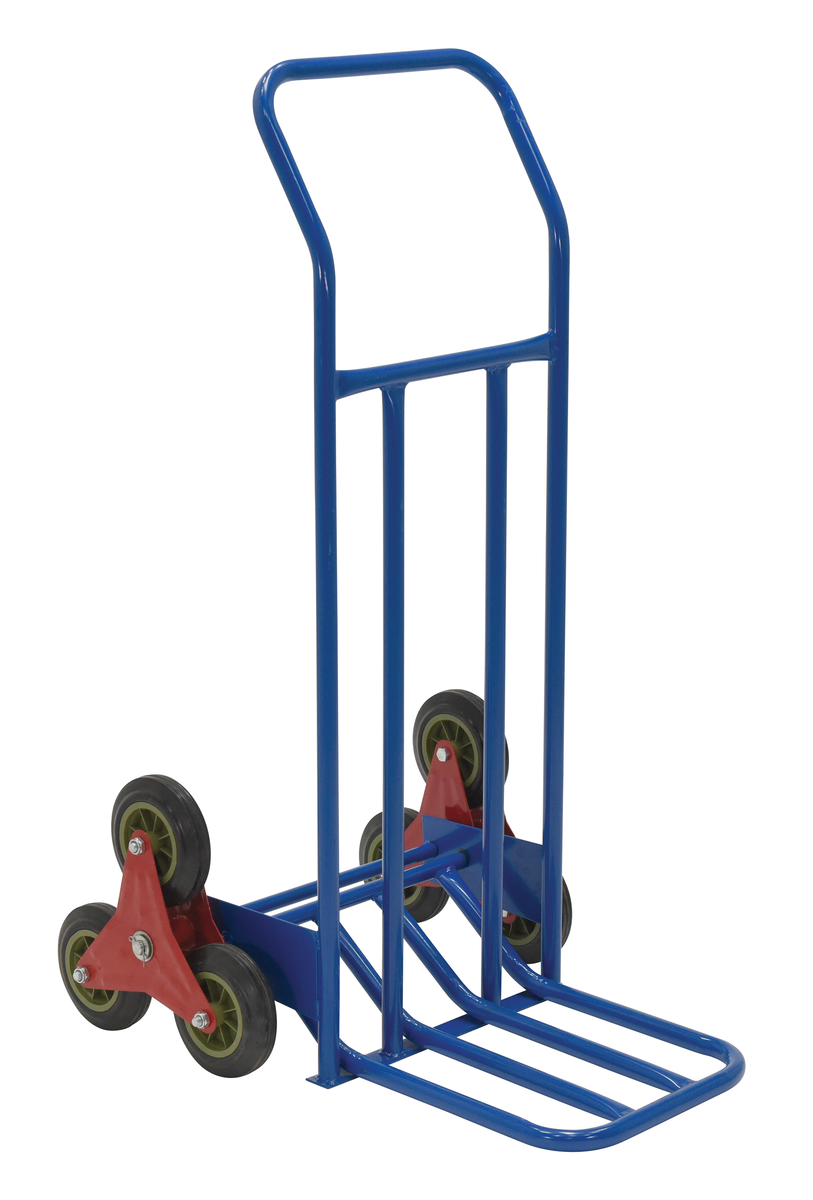 Steel Stair Hand Truck 300 lb Capacity, Blue