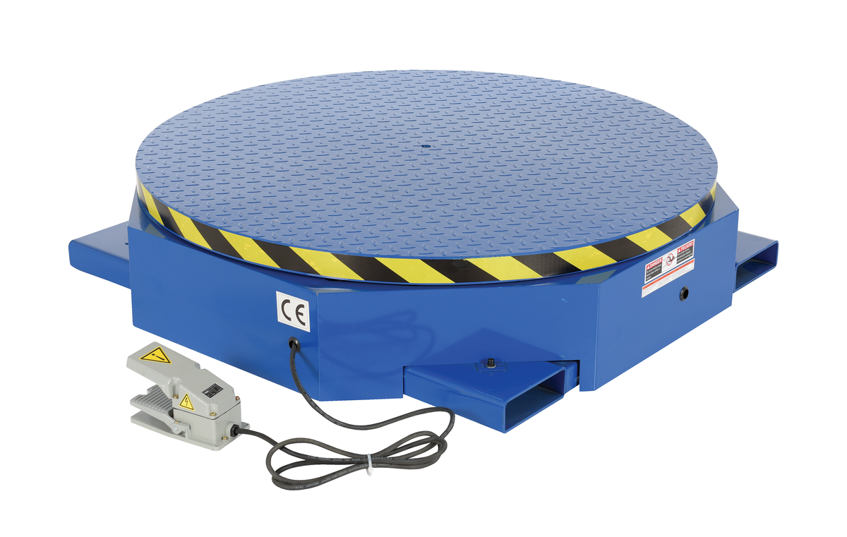 VESTIL STPC-WH Stand Alone Powered Carousel, Wheel Driven, 48 Inch Dia. | CE4QZH