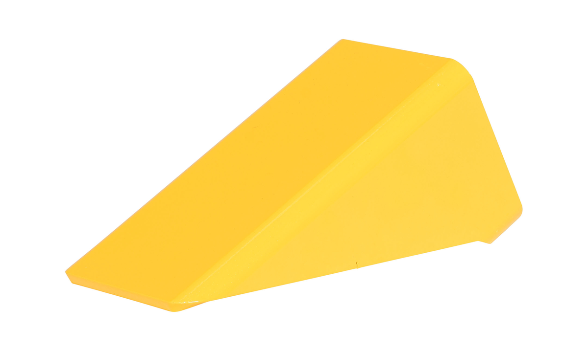 VESTIL SWC-9 Wheel Chock 9 Inch x 4 Inch x 3.75 Inch Steel | CY7KVZ