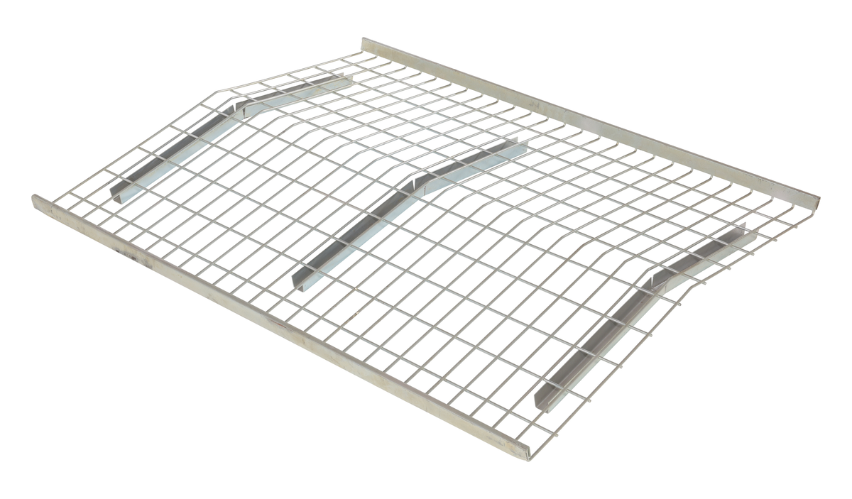 VESTIL SWMD-4246 Pallet Rack, Crown Wire Deck, 46 Inch x 42 Inch Size | AG7ZXK