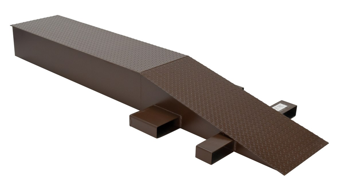 VESTIL SWR-18-10-96 Steel Wheel Riser, 96 Inch Length x 18 Inch Width x 10.25 Inch Height | AG7ZXT