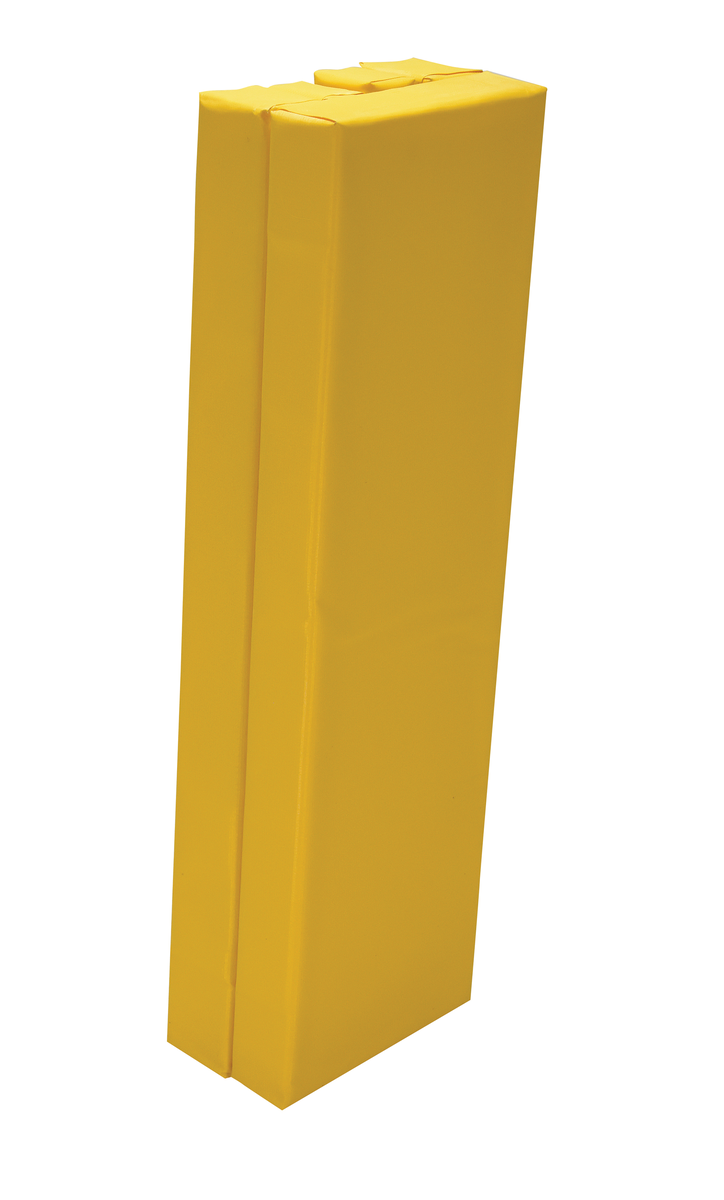 VESTIL V-PAD-I-36-Y Structural Column Pad, I-Beam, Yellow Vinyl, 3 Feet x 6 Inch Size | CE4RRK