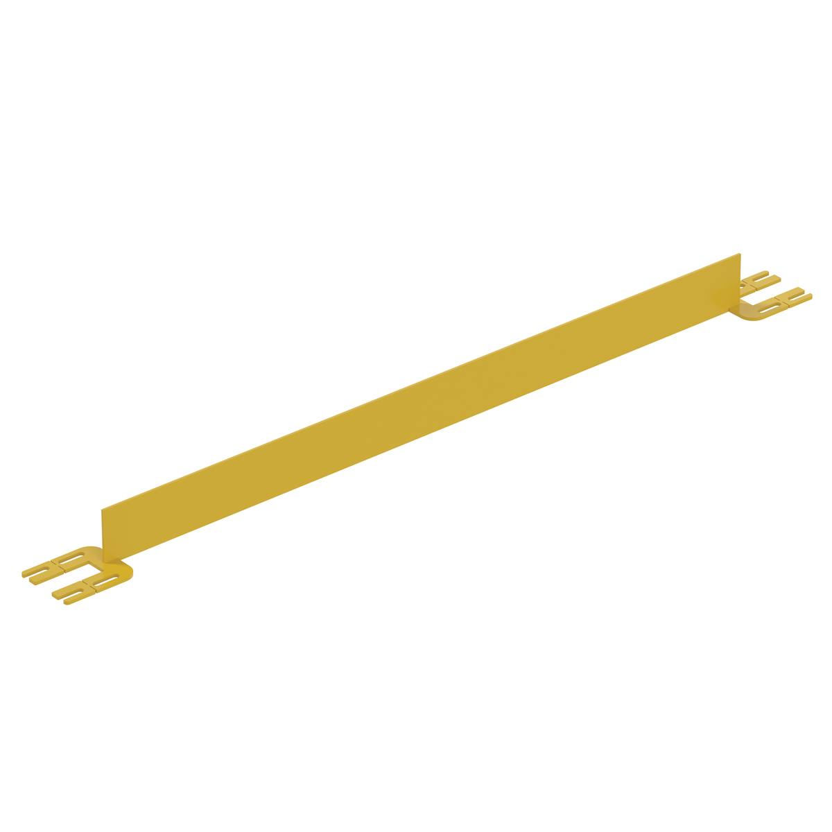 VESTIL VDKR-5-TB Toeboard For Pipe Safety Railing, 5 Feet | AG8BMT