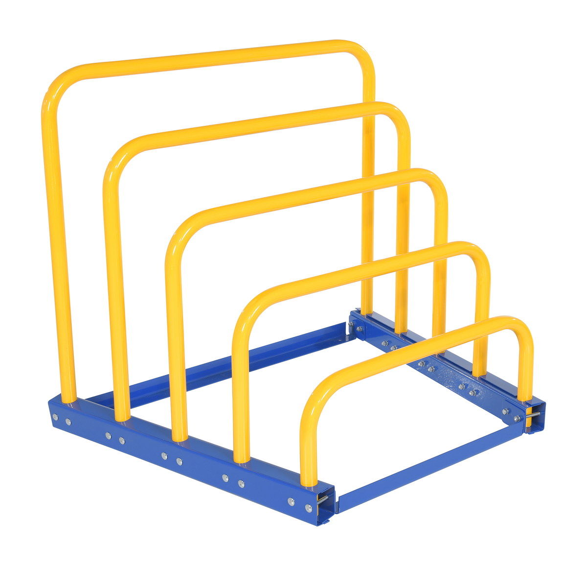 Steel Variable Height Sheet Rack Knock Down 1,500 lb Capacity, Blue