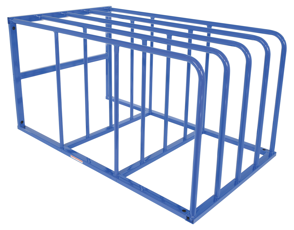 Welded Steel Standard Sheet Rack 50 x 84 x 44 Inch, 1,500 lb Capacity, Blue
