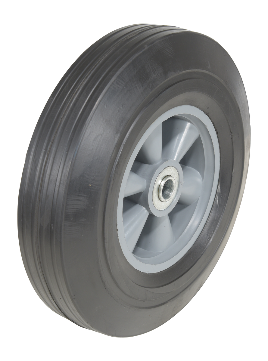 VESTIL WHL-HR-10X2.5 Hard Rubber Wheel 10x2.5 Black | CY7LVY