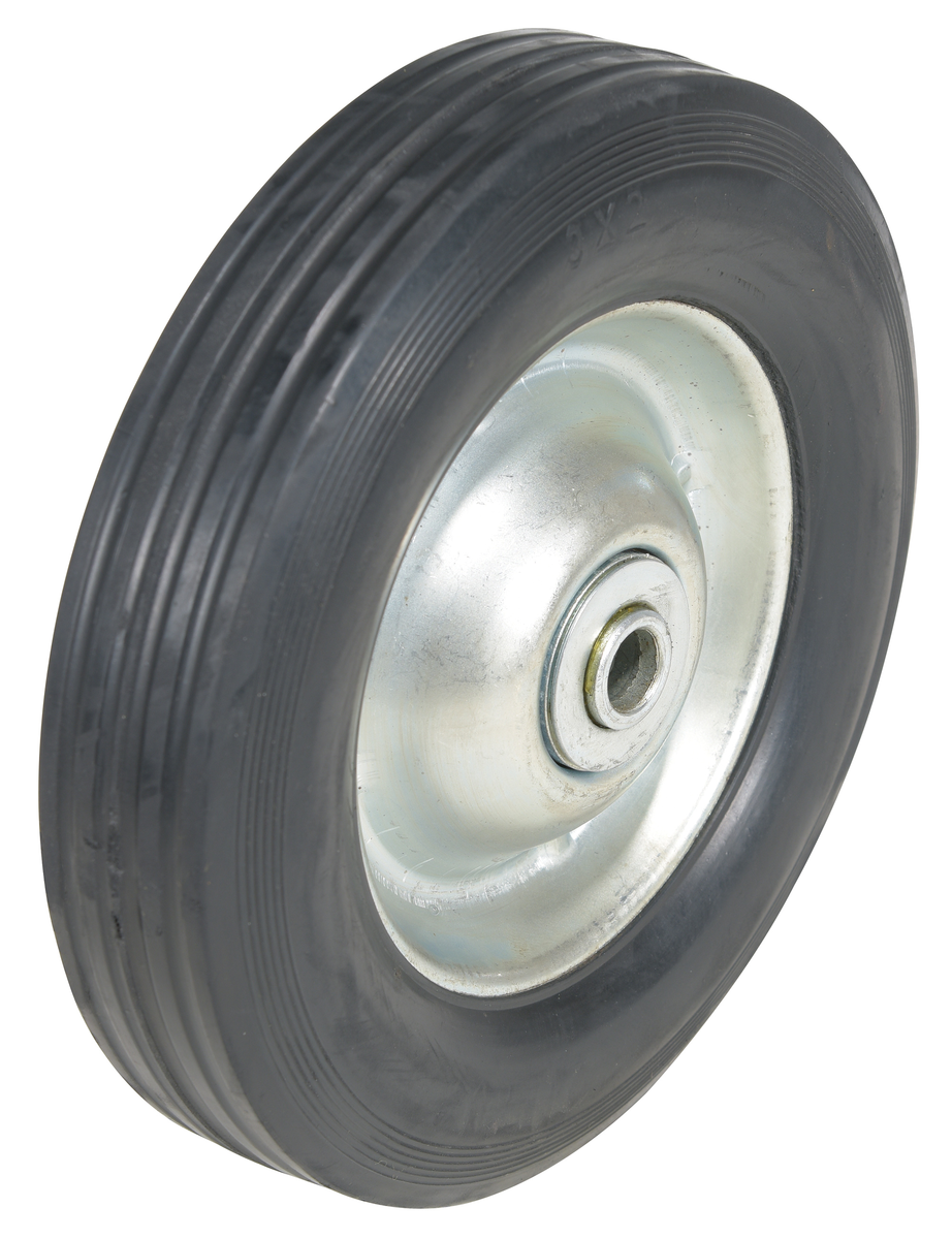 VESTIL WHL-HR-8X2-5/8 Hard Rubber Wheel 8x2.5 5/8 InchBearing | CY7KYM