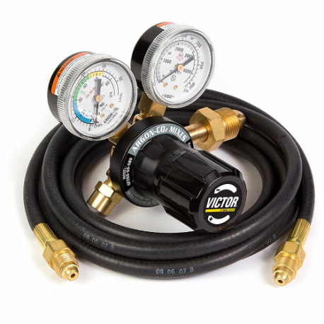 Regulator, Cga 580 Inlet, 5/8-18 F Rh Outlet, 50 Scfh /38 Scfh