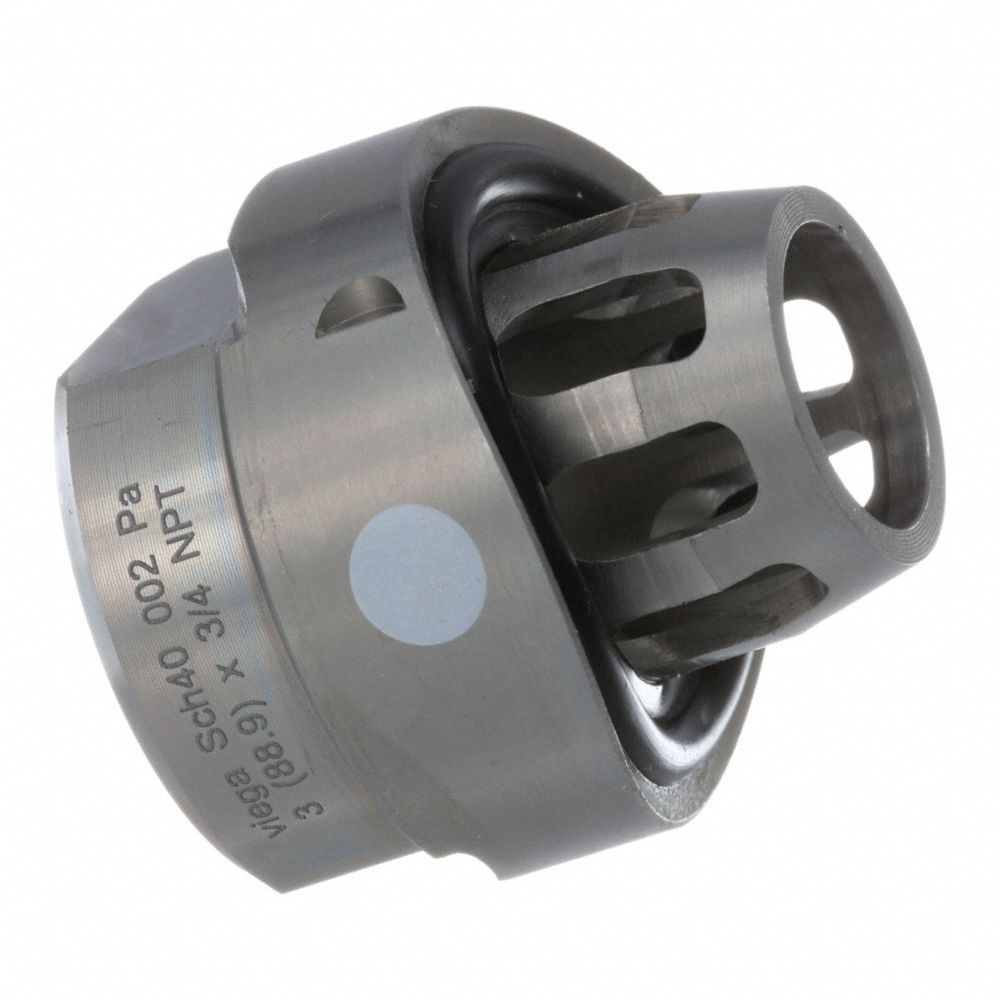 Branch Connector, Zinc Nickel-Plated Carbon Steel, FNPT, 3 Inch x 3/4 Inch Pipe Size
