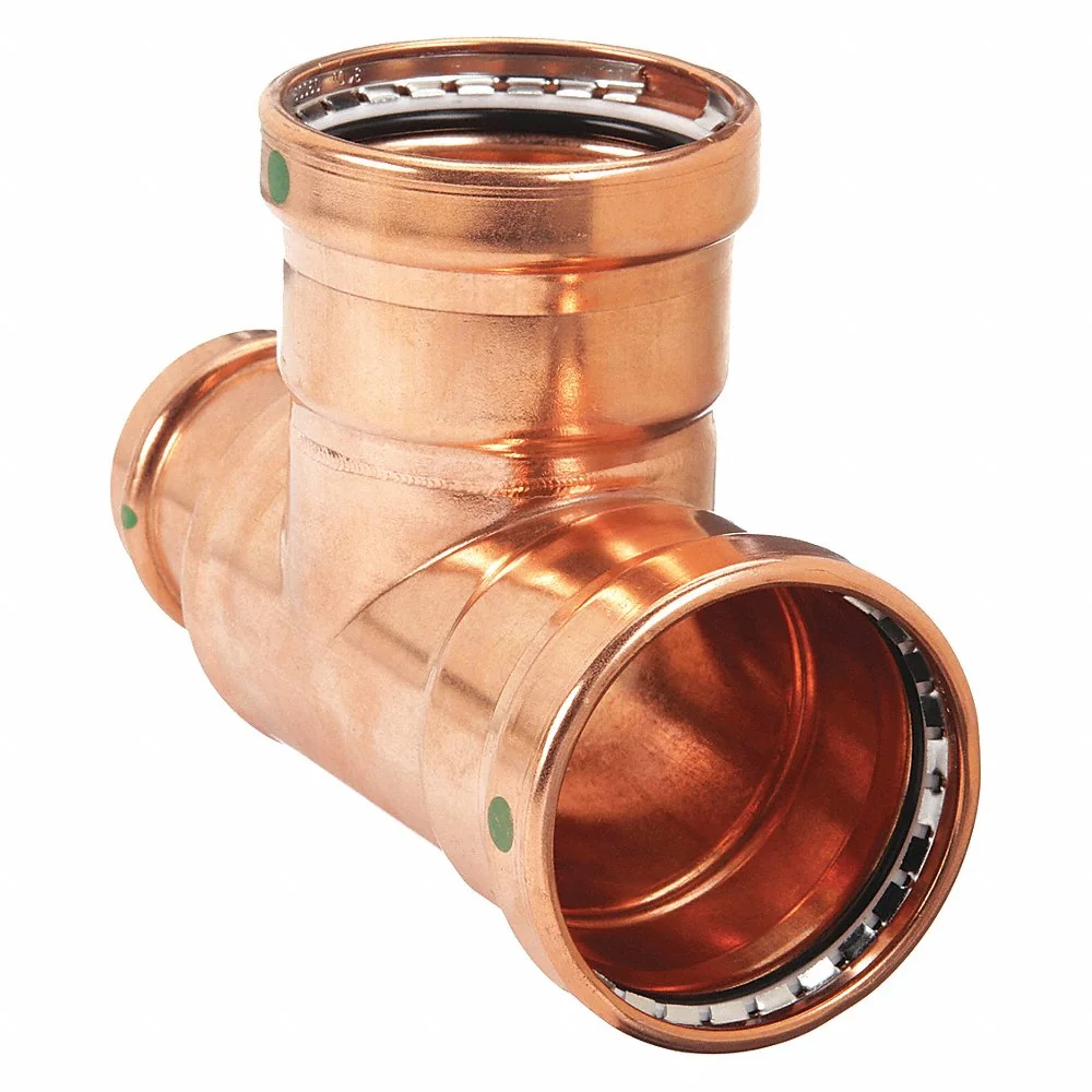 VIEGA LLC 20699 ProPress XL Copper Tee 2.5 x1.5 x2.5 | AH3DMM 31EJ69