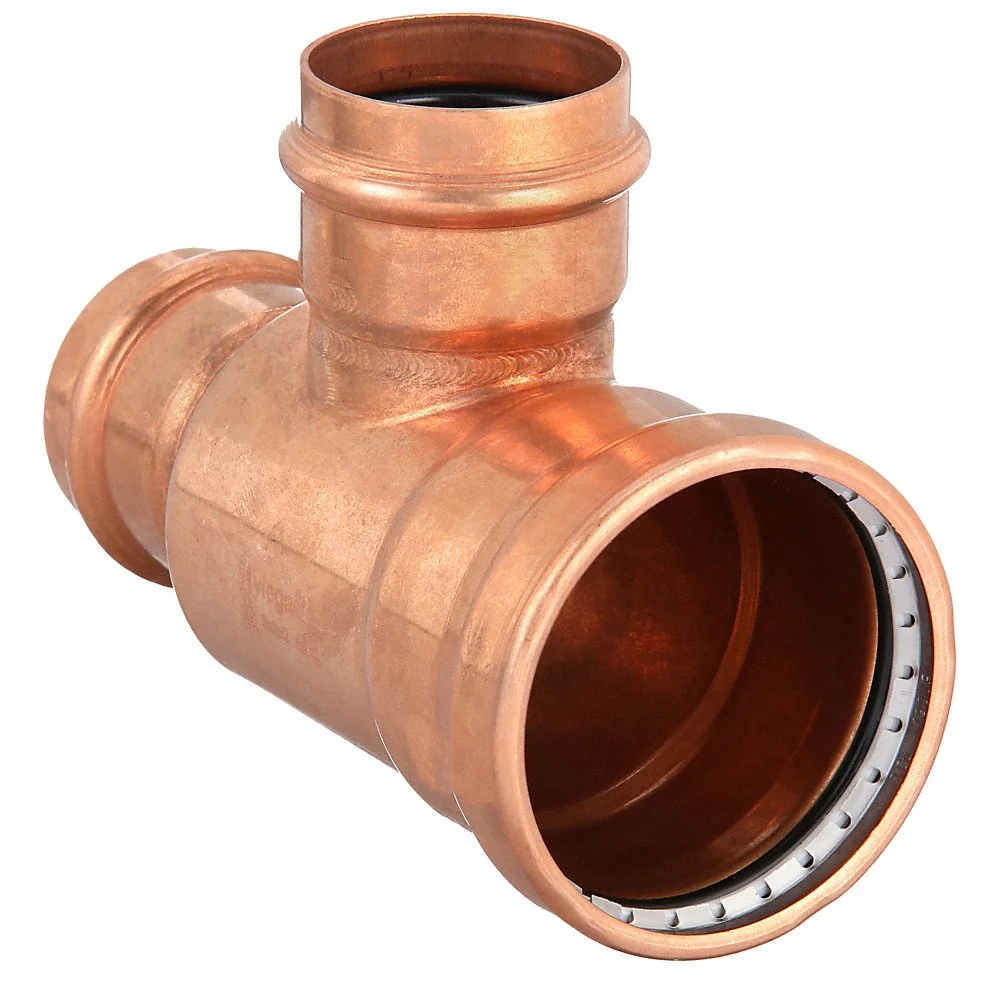 VIEGA LLC 22278 Tee Copper P x P x P 2-1/2 x 2 x 2 Inch | AB3EGU 1RRF2