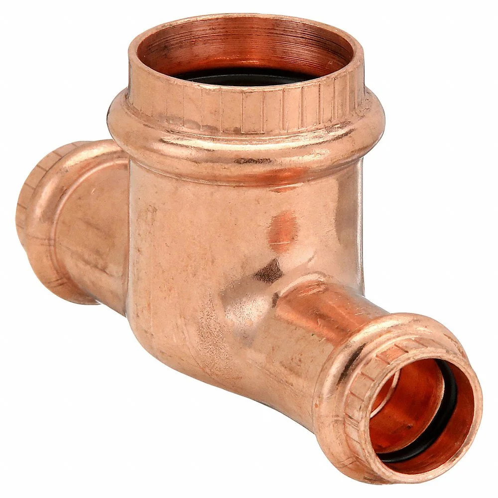 VIEGA LLC 77382 Tee Copper P x P x P 1/2 x 1/2 x 3/4 Inch | AB3EEV 1RPZ5