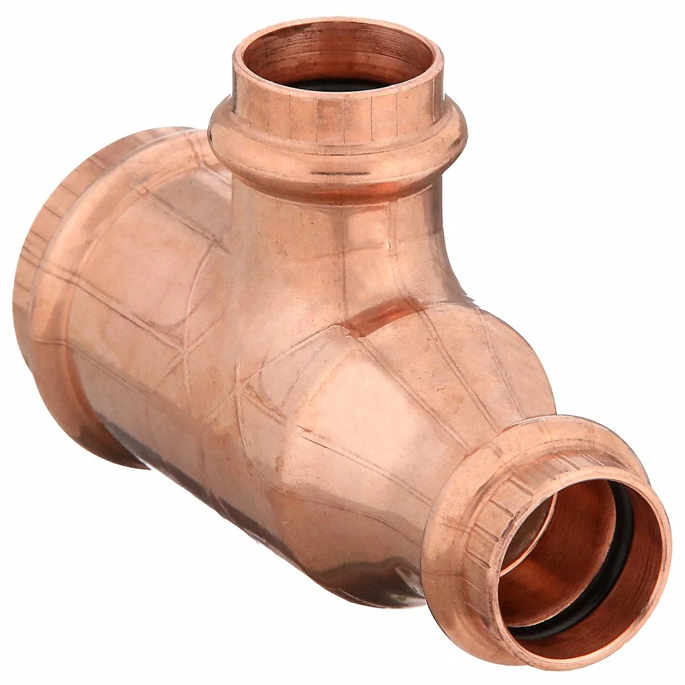 VIEGA LLC 15458 Tee Copper P x P x P 1-1/2 x 1 x 1 Inch | AB3EFV 1RRC4