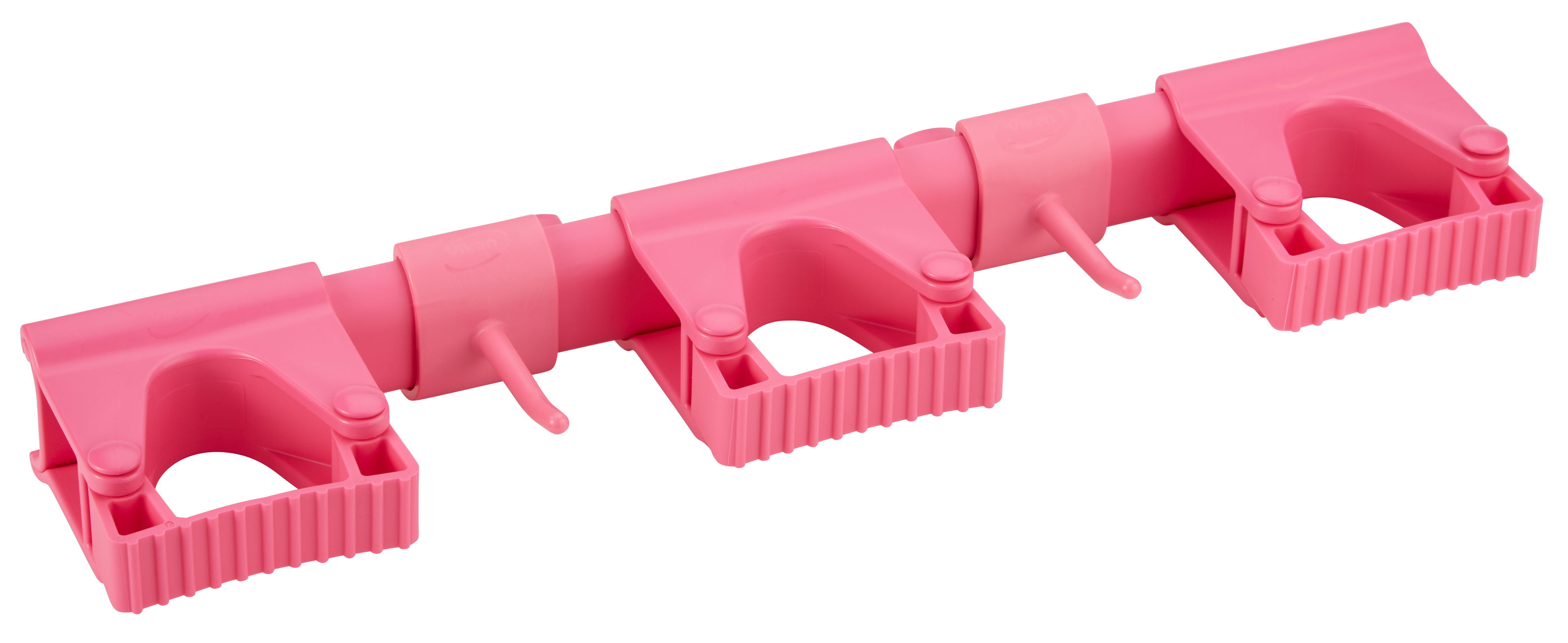VIKAN 10111 Tool Wall Bracket, Pink, 16 1/2 Inch Length, 3 3/8 Inch Width, 1 7/8 Inch Height | CN2TPG 10181 / 30PC42